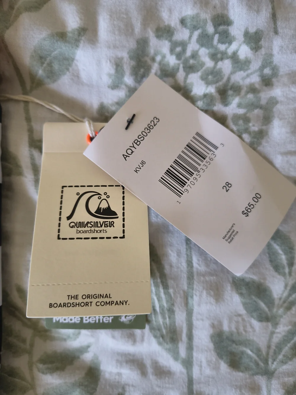 Quiksilver Checkerboard Board Shorts NWT Size 28 Black White Checkered Surf Swim
